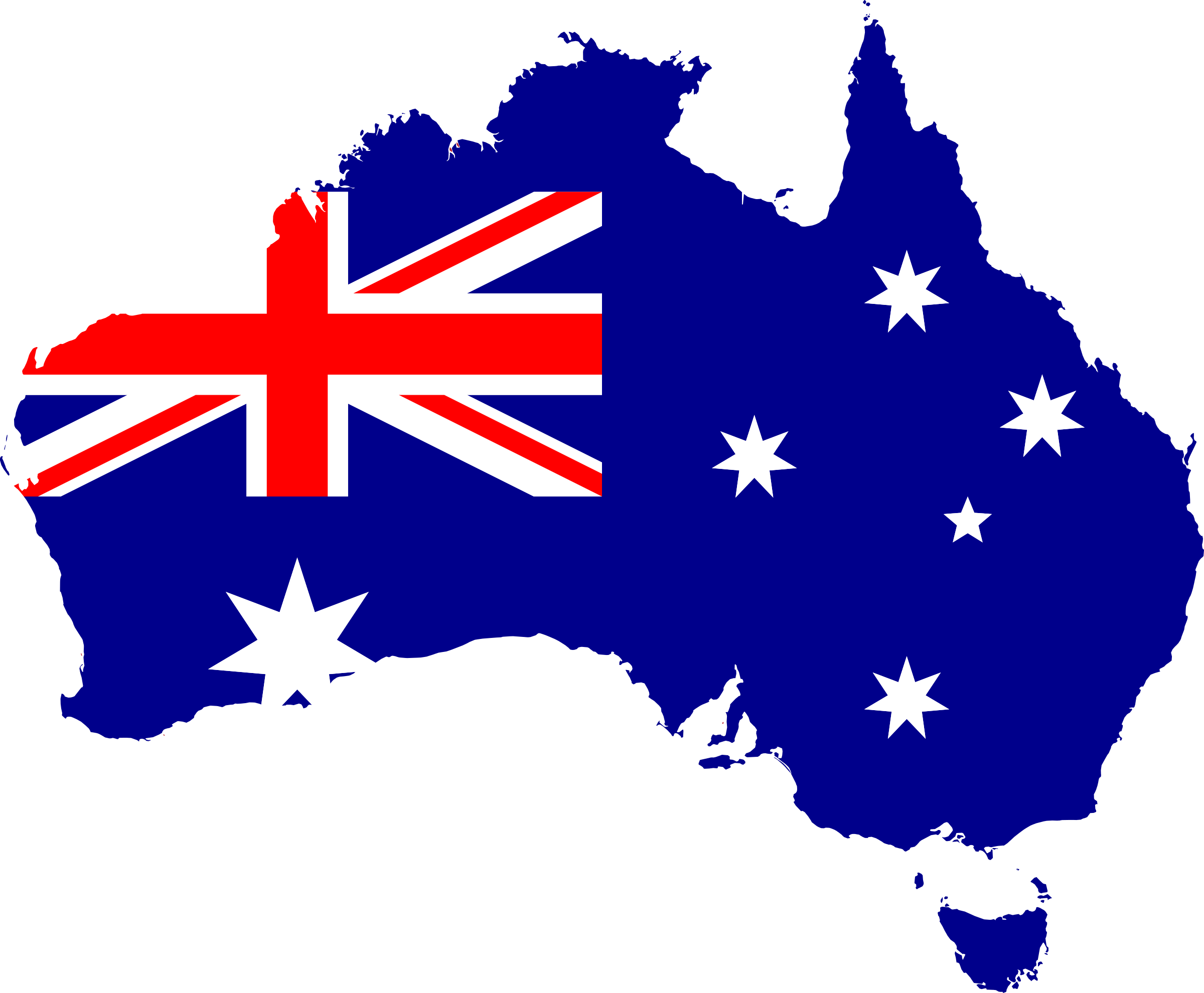 australia map