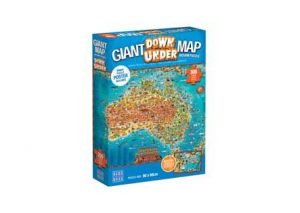 BOpal - Giant Maps Down Under Puzzle 300pc