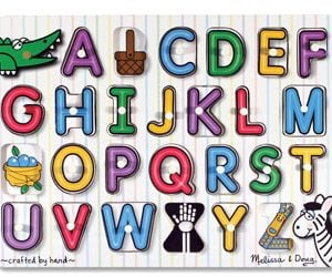 Melissa and Doug Alphabet Peg Puzzle