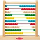Melissa & Doug Wooden Abacus for quick maths calculations