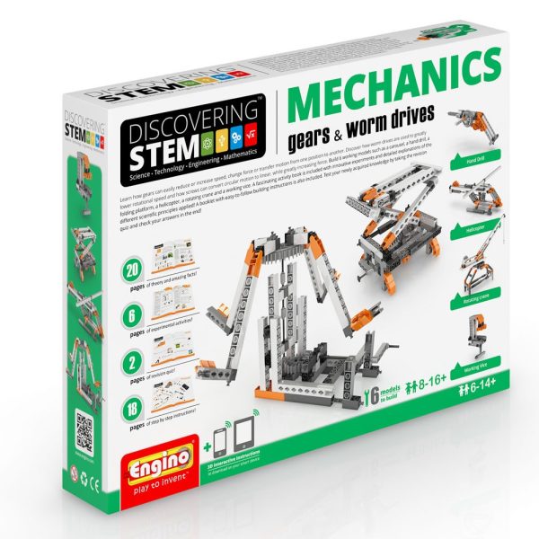 S.T.E.M Mechanics - Gears & Worm Drives