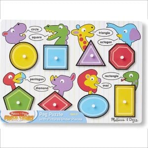 M&D - Shapes Peg Puzzle