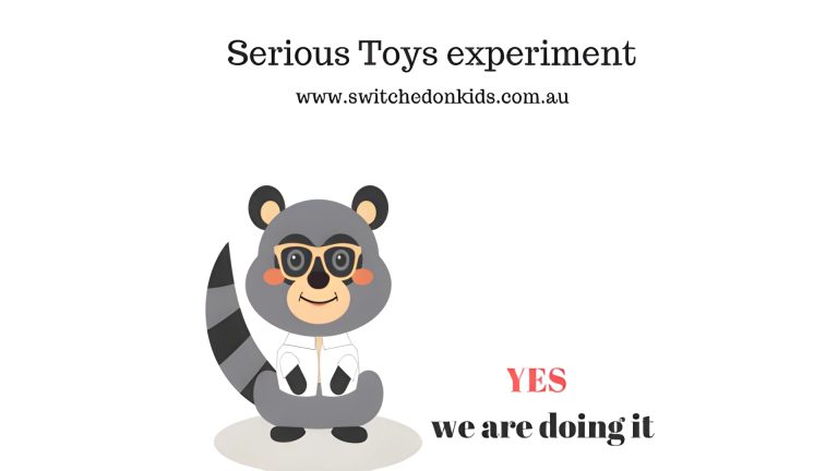Serious toys experiment