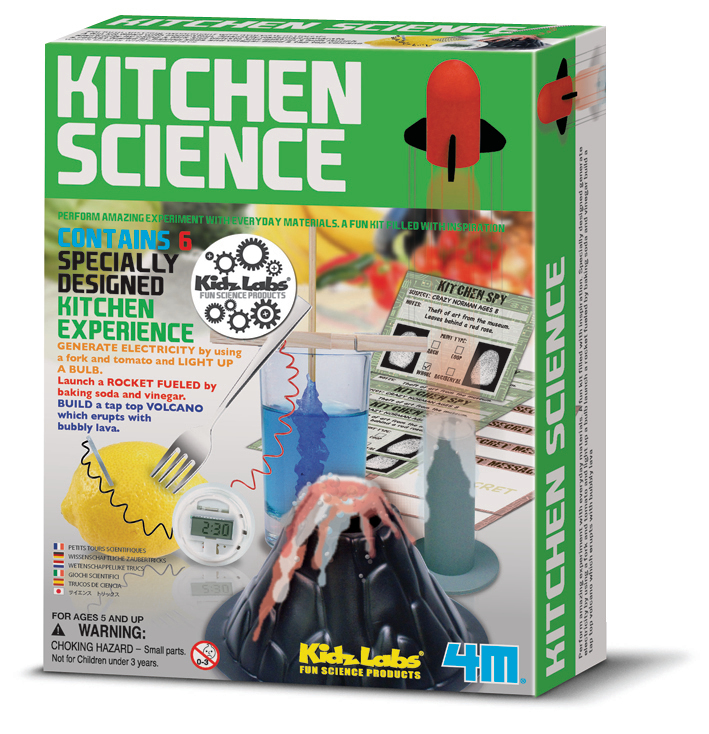 4M Kitchen Science Experiment Toy Kit