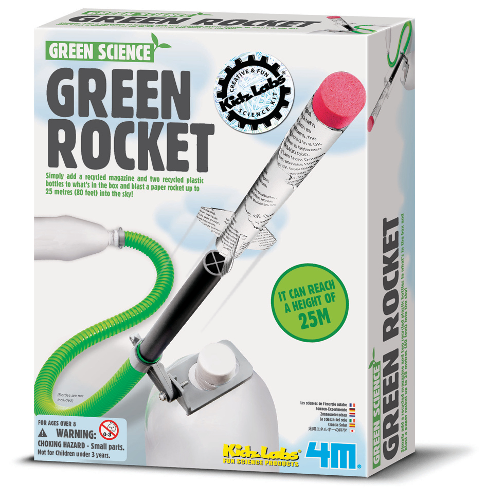 4M Green Science Green Rocket