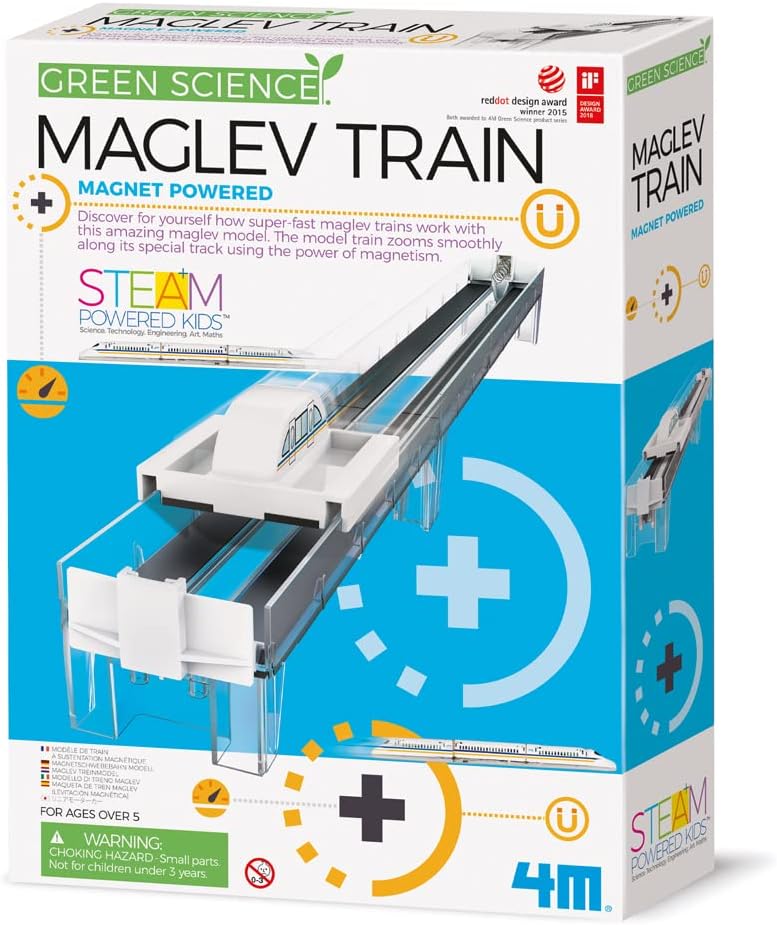 4M Eco-Engineering Maglev Train Model Science Kit
