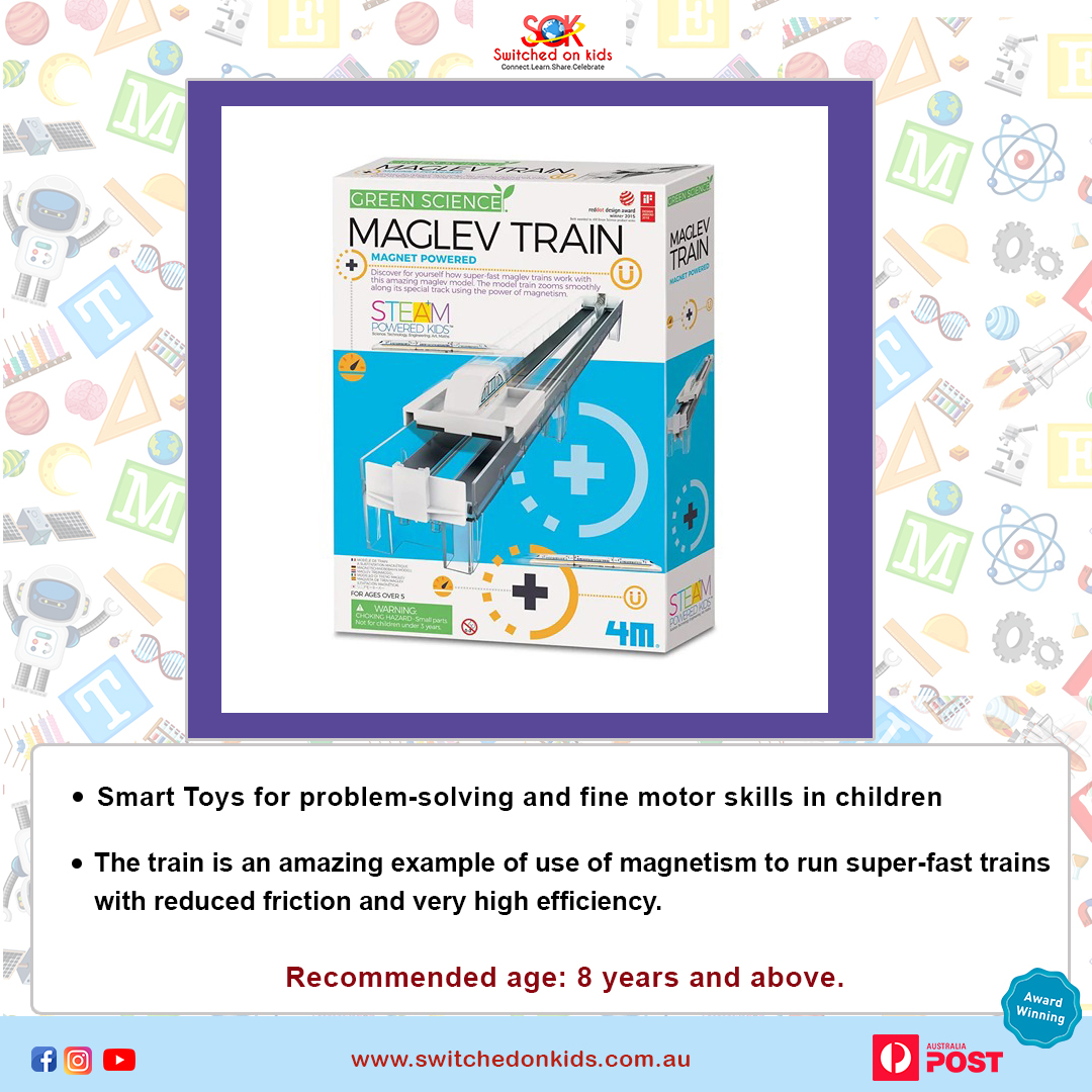 4m maglev sales train model kit