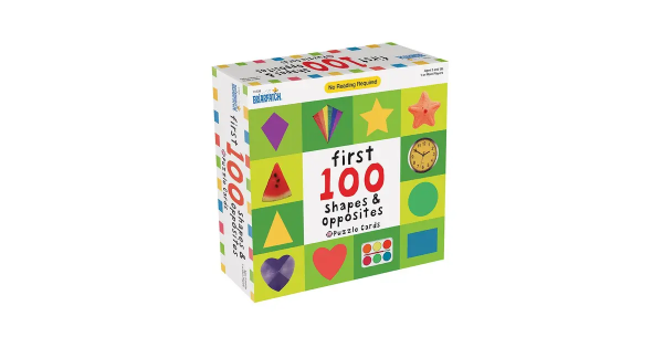First 100 Shapes & Opposites Puzzle Cards First 100 Shapes & Opposites Puzzle Cards