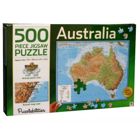 Australia 500 Piece Jigsaw Puzzle