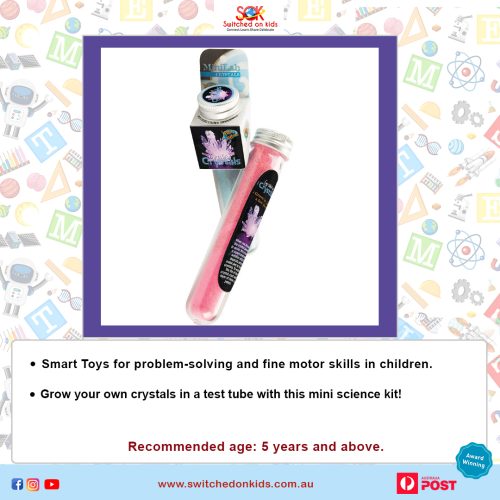 Heebie Jeebies Growing Crystals Switched on kids