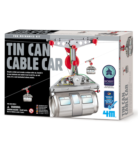 4M Tin Can Cable Car