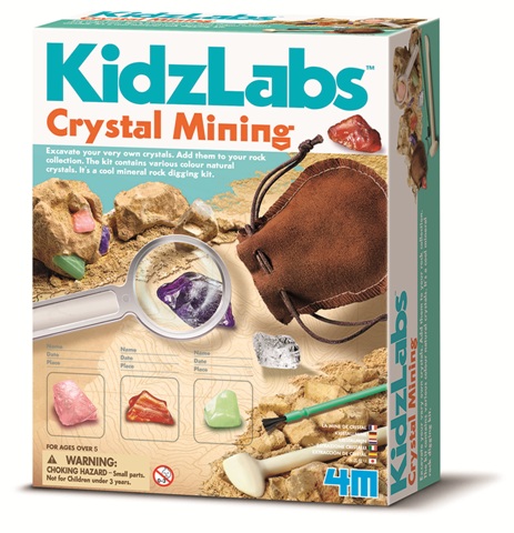 4M Kidz Lab Crystal Mining