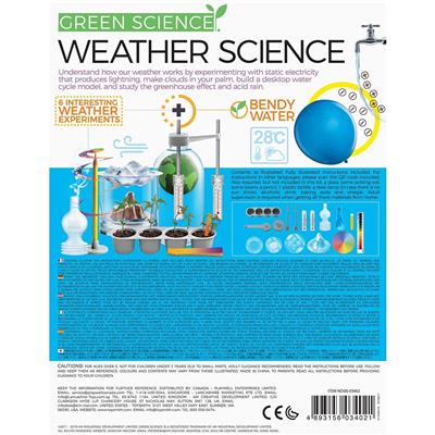 4M Green Science Weather Science Switched on kids