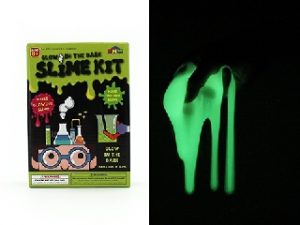 Glow in the dark slime making kit