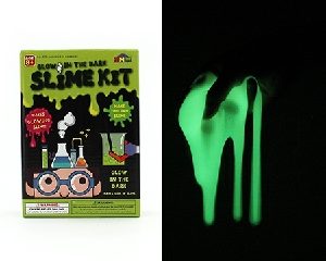 Glow in the dark slime making kit