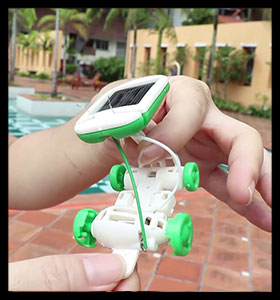 SOLAR POWERED TOYS AND KITS