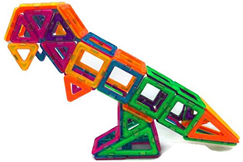 78 Pieces UniMag Magnetic Building Blocks Switched on kids