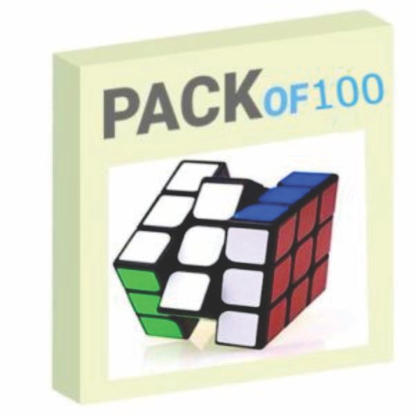 Speed Rubik's Cube Pack of 100