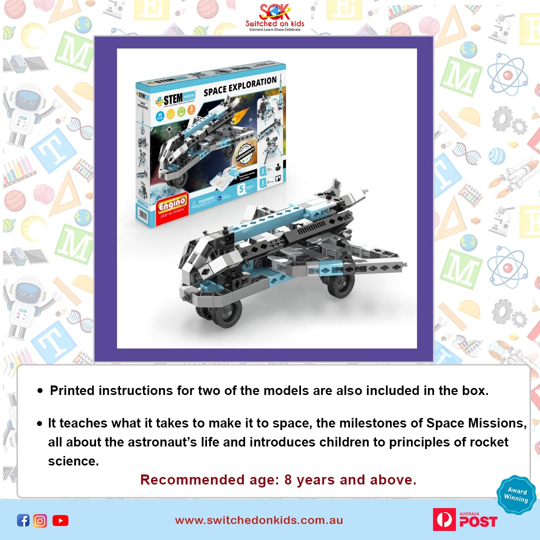 Engino online space exploration