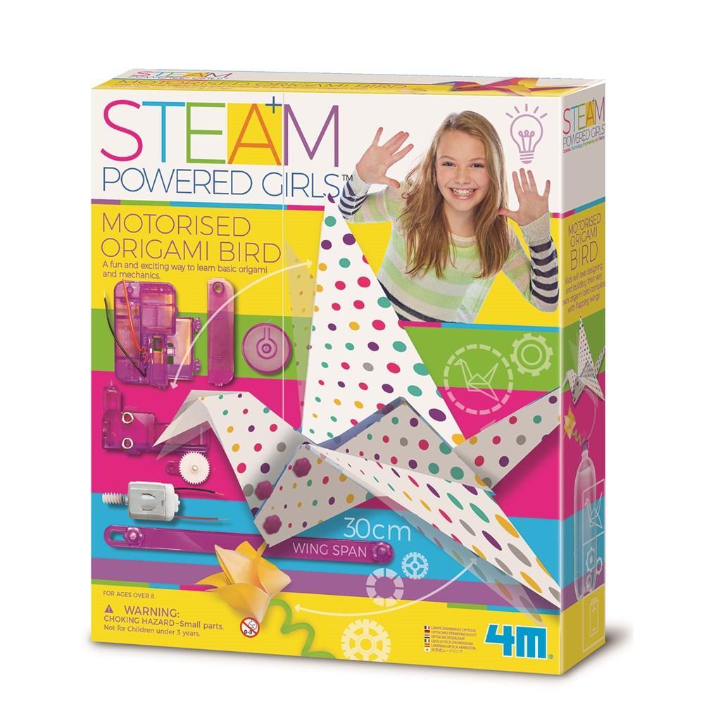 4M STEAM Powered Girls - Motorised Origami Bird
