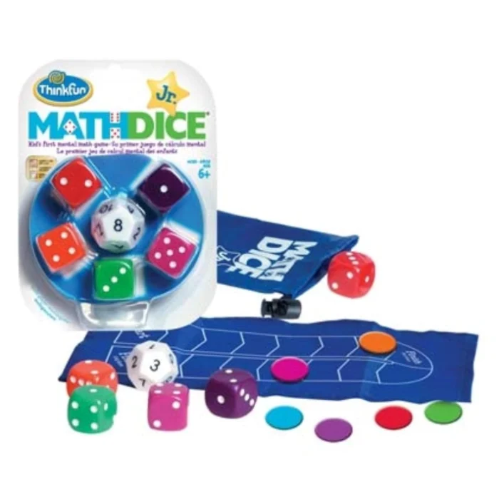 Math Dice Jr. Game Math Dice Jr. Game