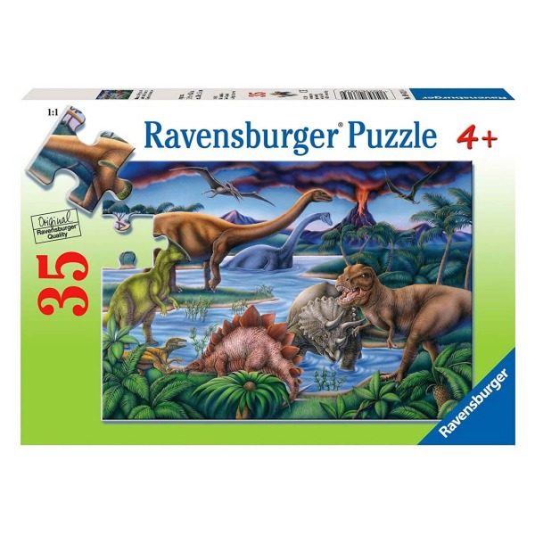 Ravensburger - Dinosaur Playground Puzzle 35pc