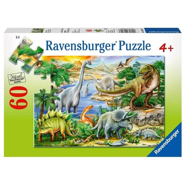 Ravensburger - Prehistoric Life Puzzle 60pc