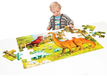 Ravensburger - Dinosaur Pals SuperSize Puzzle 24pc