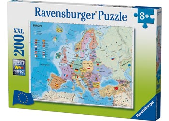 Ravensburger - European map puzzle 200pcs