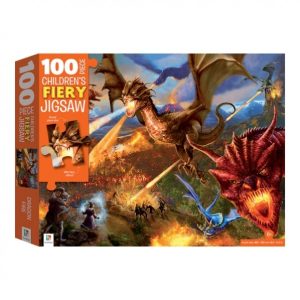 100 Piece Children’s Jigsaw with Treatment – Dragon fire
