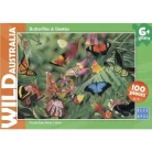 Blue Opal - Wild Australia Butterflies & Beetles 100 pieces