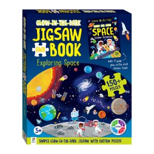 Glow in the Dark Jigsaw and Book Exploring Space