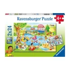 Ravensburger - Seaside Holiday Puzzle 2x24 pieces