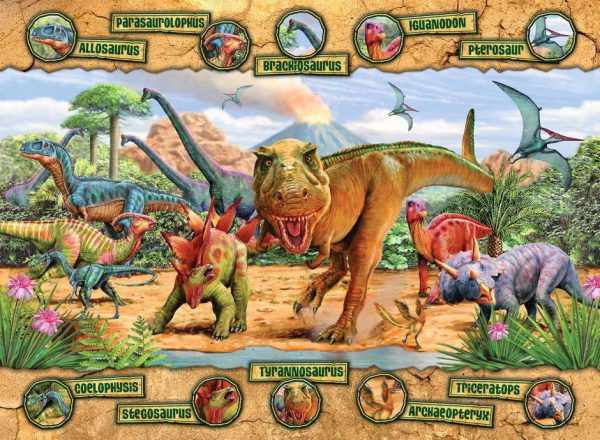 Ravensburger - Dinosaurs Puzzle 100pc - Image 2