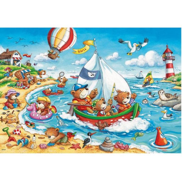 Ravensburger - Seaside Holiday Puzzle 2x24 pieces