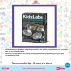Specially created for curious young learners , this kit combines chemistry, light, and creativity to make science both fun and unforgettable. (6)