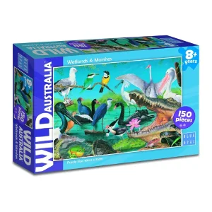 Blue Opal - Wild Australia Wetlands & Marshes Puzzle 150pc