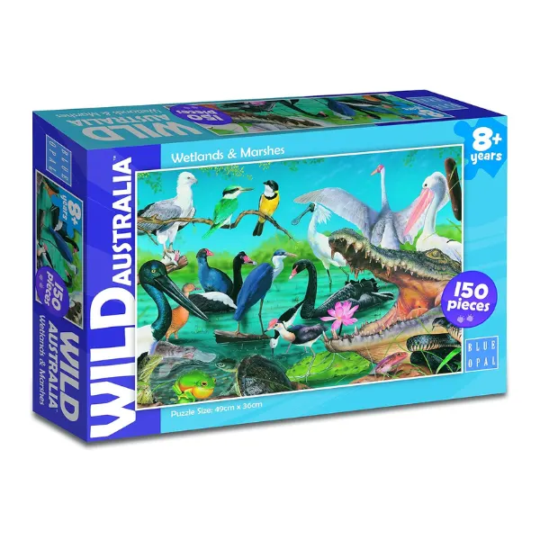 Blue Opal - Wild Australia Wetlands & Marshes Puzzle 150pc