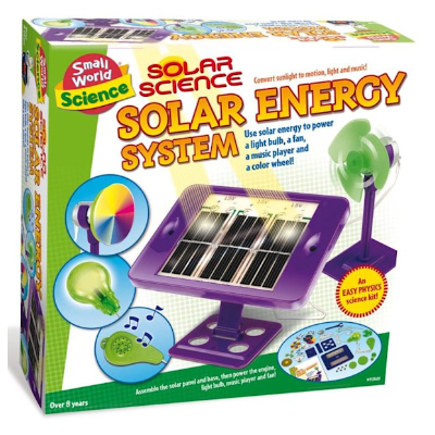 Build an Active Solar Energy System Solar Wind Energy Toys