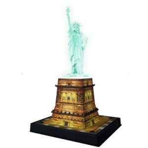 Ravensburger - Statue of Liberty at Night 3D Puzzle 216pc