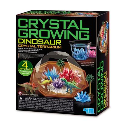 4M Crystal Growing - Dinosaurs Crystal Terrarium