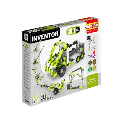 Engino Inventor Toys – 120-In-One | Build 120 Motorized Models | A Mega