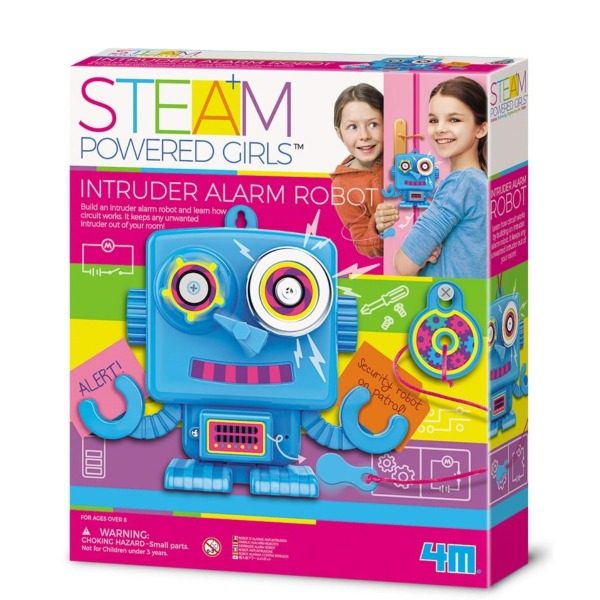4M Steam Powered Kids - Inruder Alarm Robot