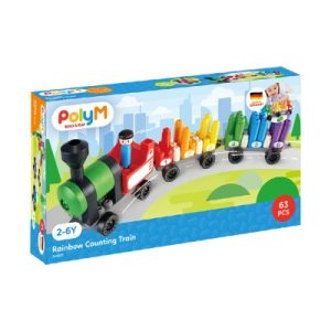 Poly M-Rainbow Counting Train Kit
