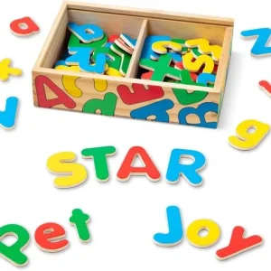 Melissa & Doug -Alphabet Magnets In A Box of 52