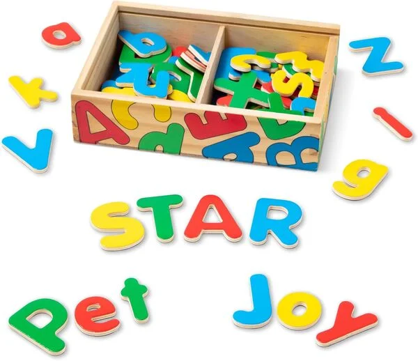 71RarR7vqpL._AC_SL1500_ Melissa & Doug -Alphabet Magnets In A Box of 52