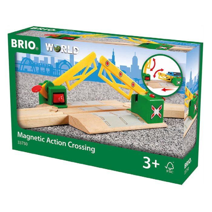 BRI33750-1 BRIO Tracks - Magnetic Action Crossing
