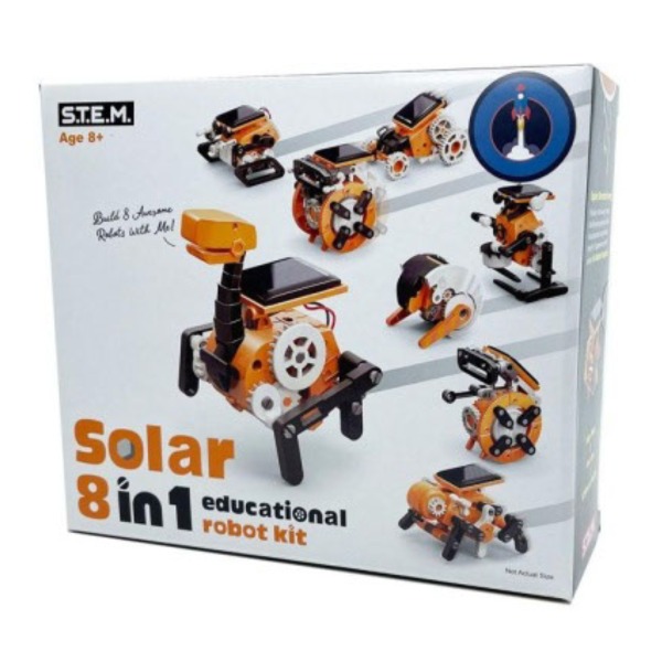 Johnco- 8 in1 Solar Educational Robot Kit
