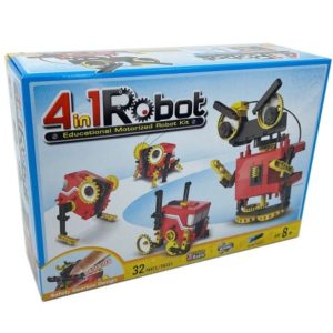 Johnco - 4 In 1 Educational Motorized Robot Kit