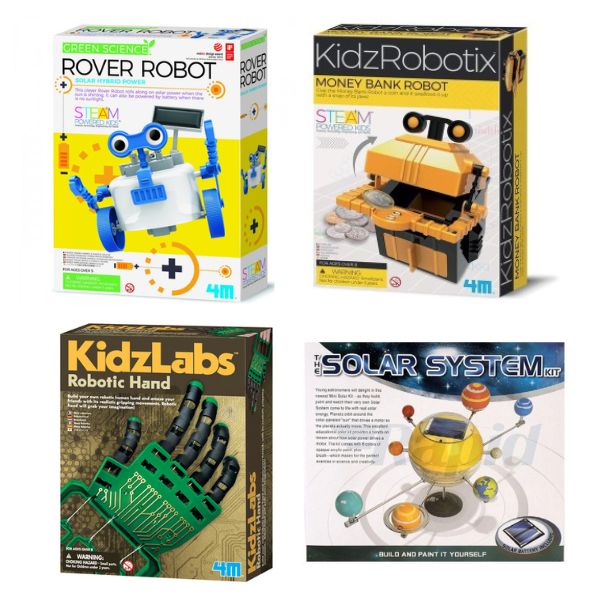 4M Learning Toys Multipack for Robotic Kits Switched on kids